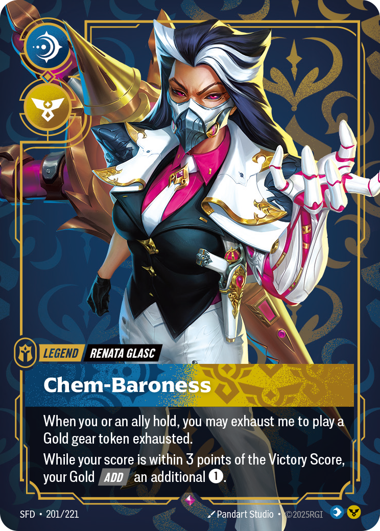 Renata Glasc, Chem-Baroness · SFD 201