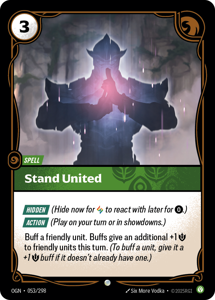 Stand United · OGN 053