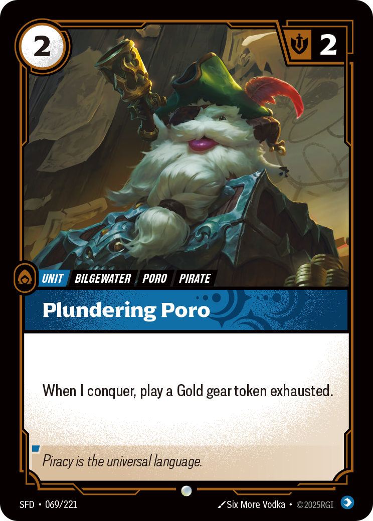 Plundering Poro · SFD 069