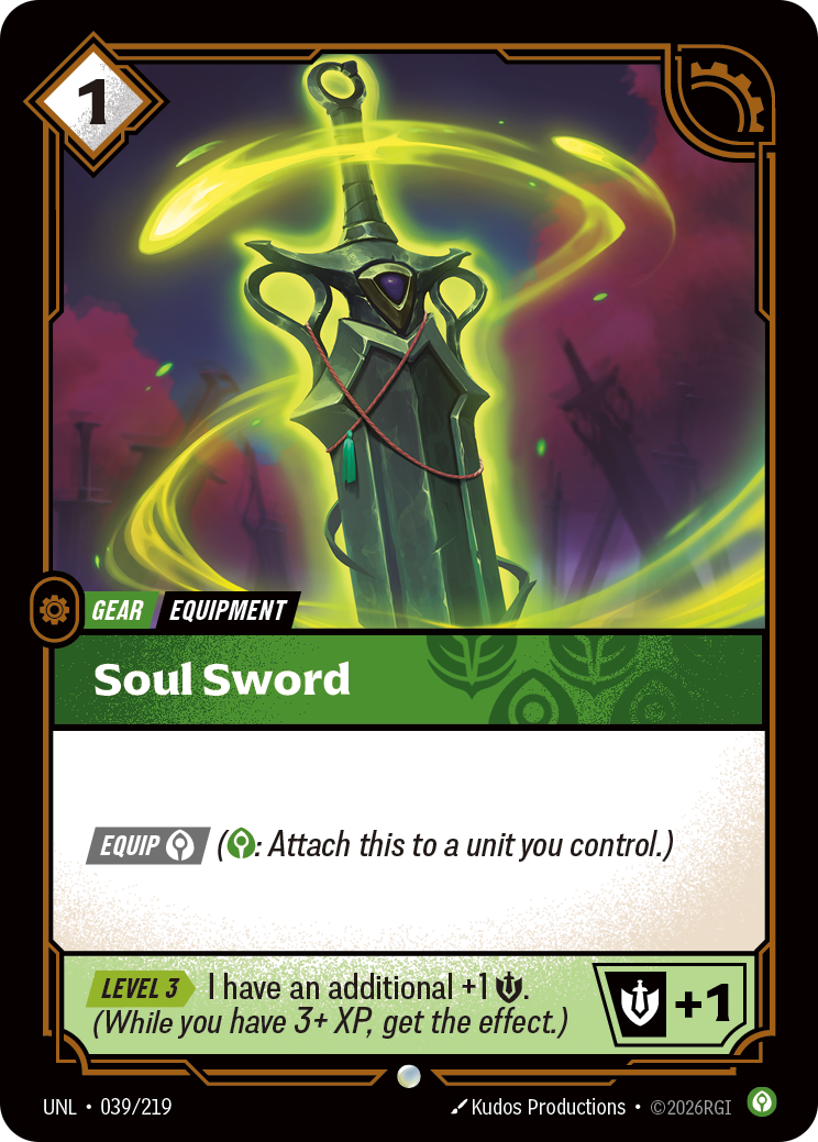 Soul Sword · UNL 039