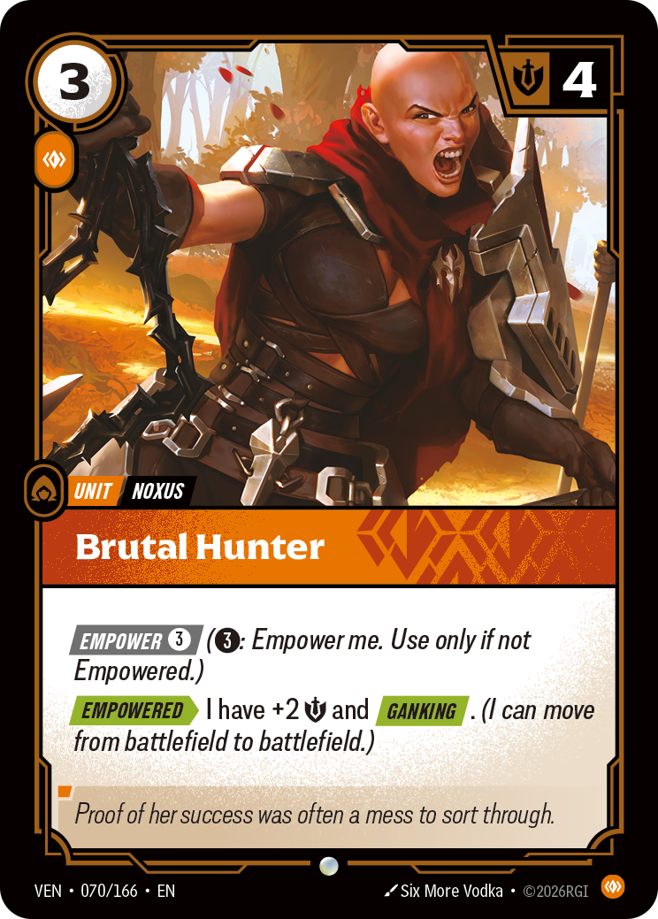 Brutal Hunter · VEN 070