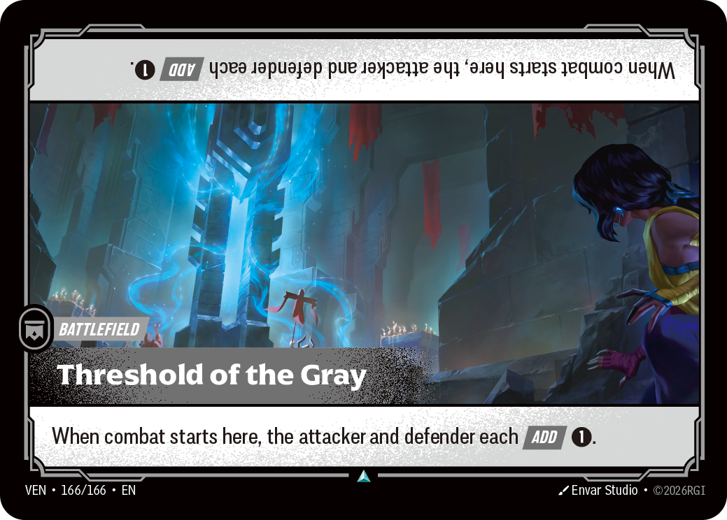 Threshold of the Gray · VEN 166