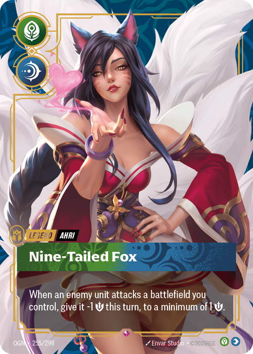 Ahri, Nine-Tailed Fox · OGN 255