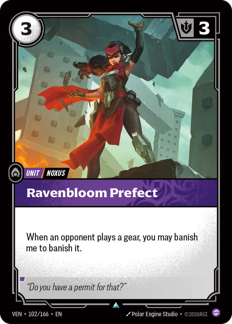 Ravenbloom Prefect · VEN 102