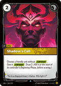 Shadow's Call · UNL 165