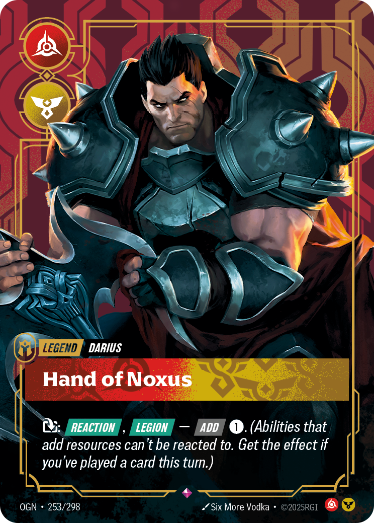 Darius, Hand of Noxus · OGN 253