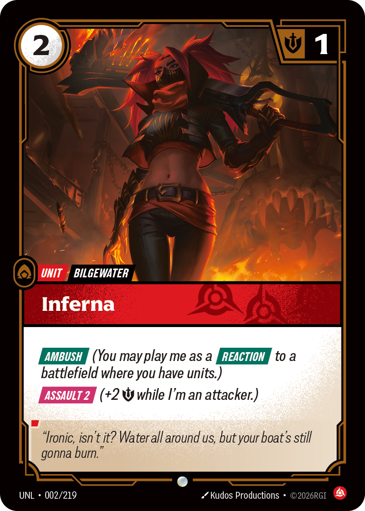 Inferna · UNL 002