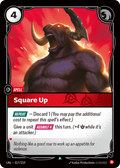 Square Up · UNL 017
