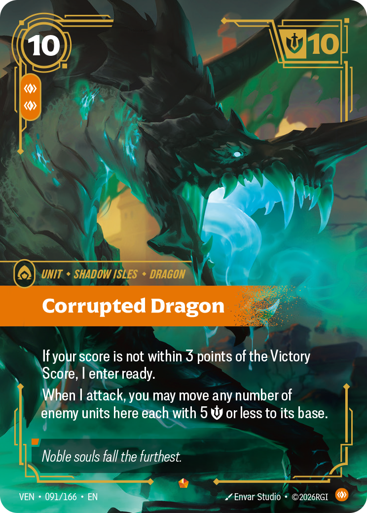 Corrupted Dragon · VEN 091