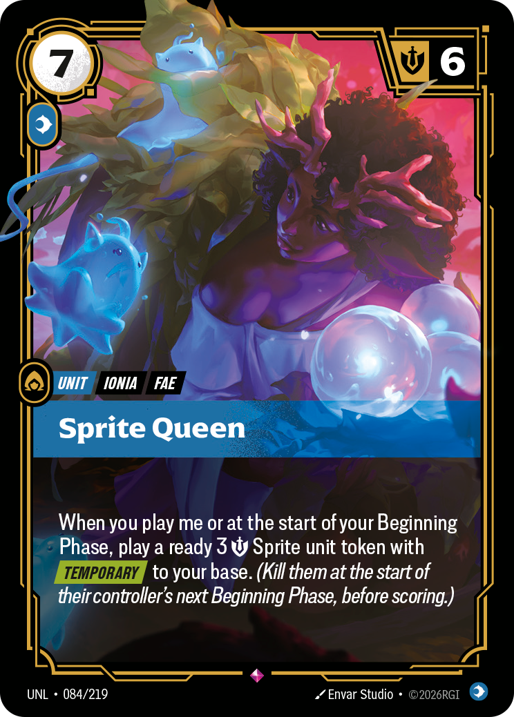 Sprite Queen · UNL 084