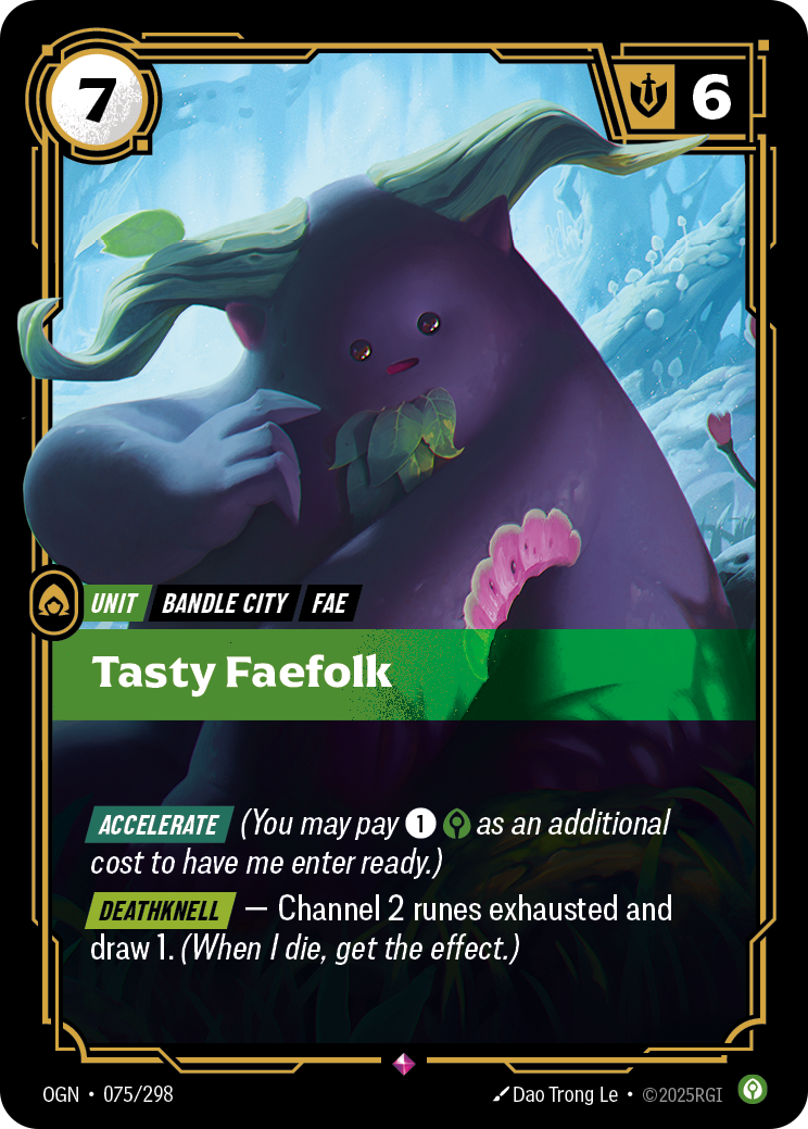 Tasty Faefolk · OGN 075