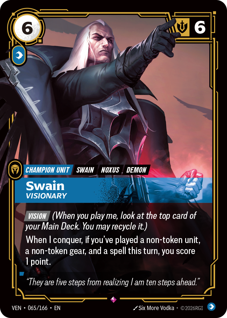 Swain, Visionary · VEN 065