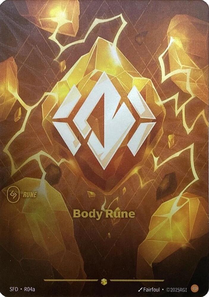 Body Rune (R04a) · SFD R04a