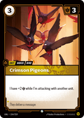 Crimson Pigeons · UNL 154