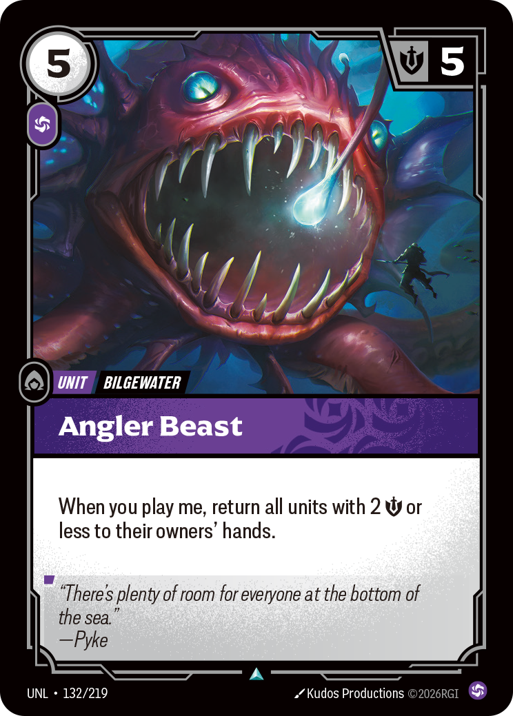 Angler Beast · UNL 132