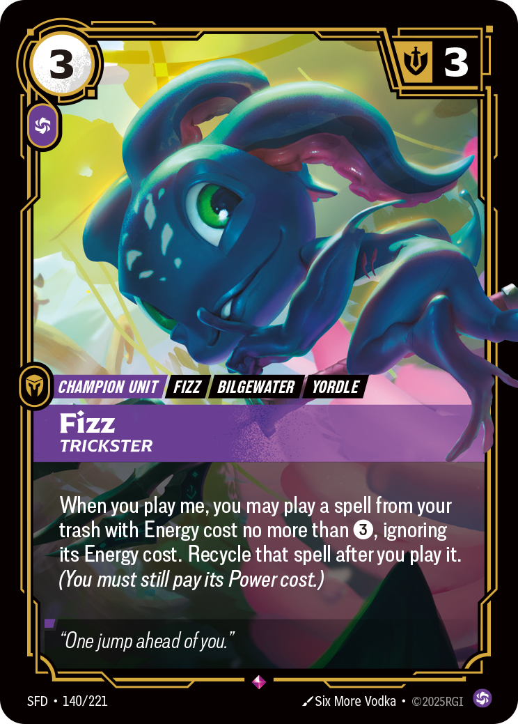 Fizz, Trickster · SFD 140