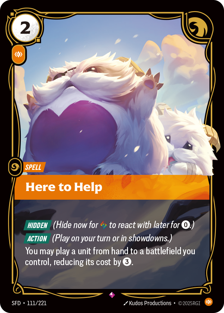 Here to Help · SFD 111