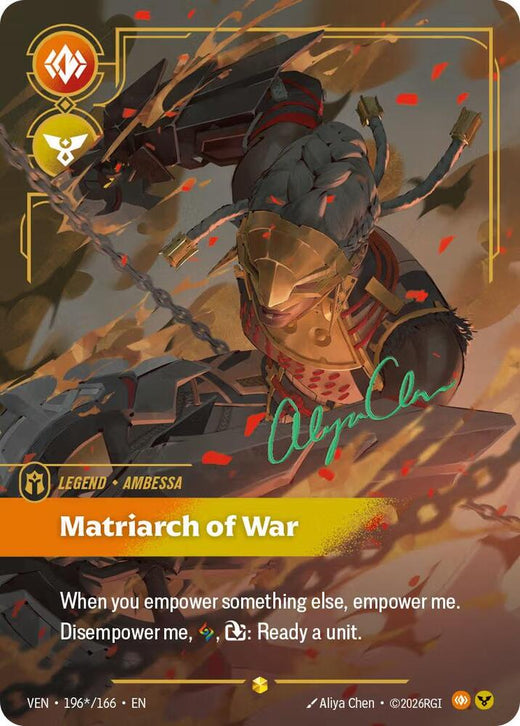 Ambessa, Matriarch of War (Signature) · VEN 196*