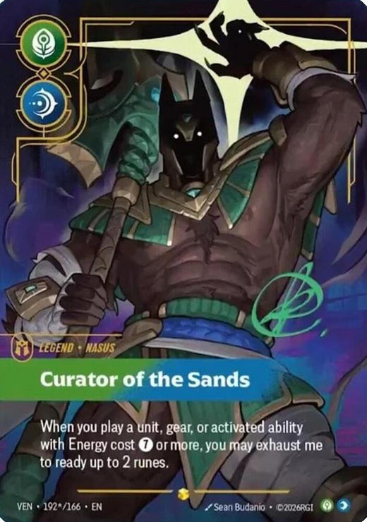 Nasus, Curator of the Sands (Signature) · VEN 192*