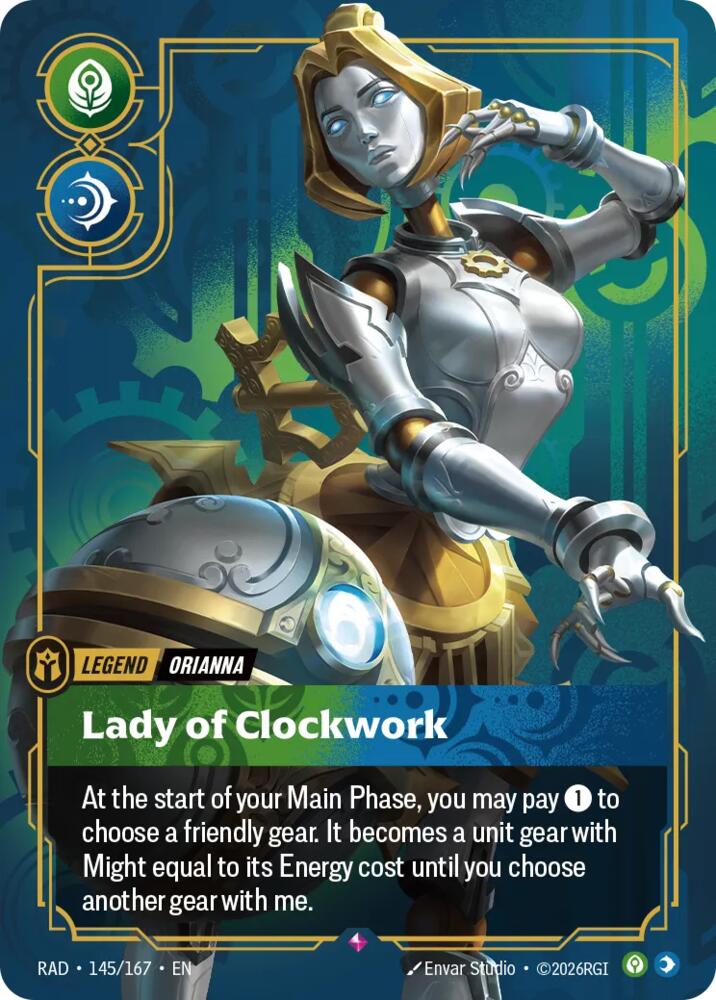 Orianna, Lady of Clockwork · RAD 145