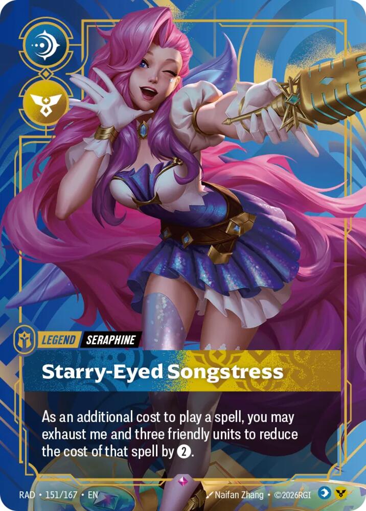Seraphine, Starry-Eyed Songstress · RAD 151