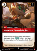 Amateur Demolitionist · RAD 001