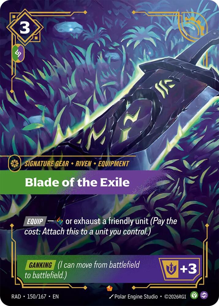 Blade of the Exile · RAD 150
