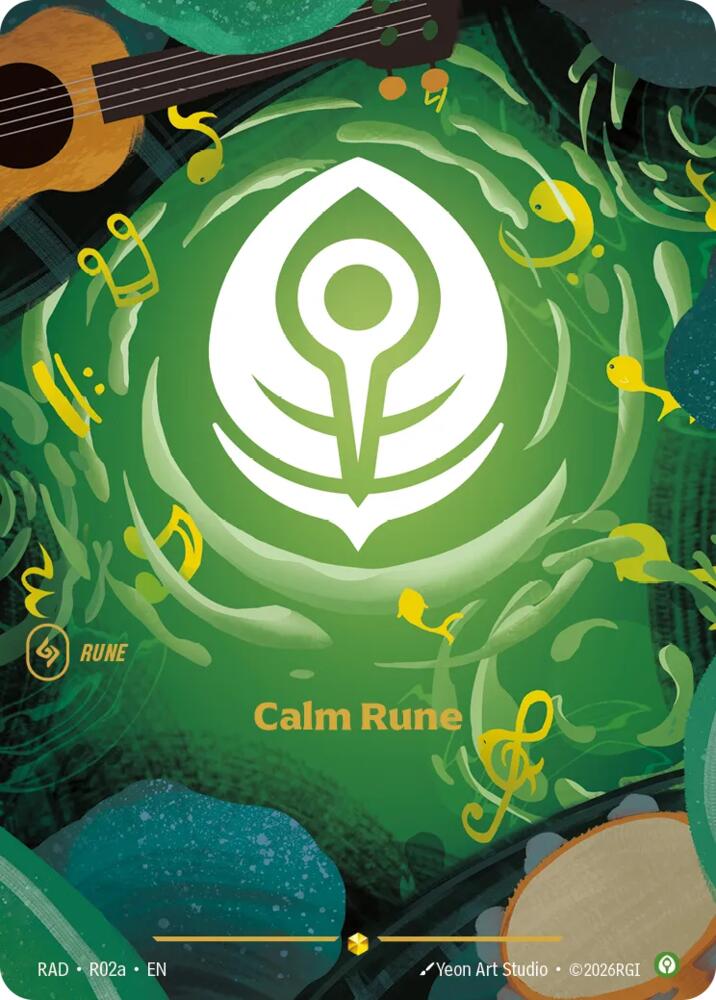 Calm Rune (R02a) · RAD R02a