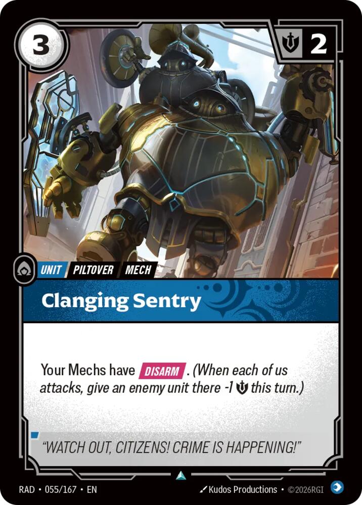 Clanging Sentry · RAD 055