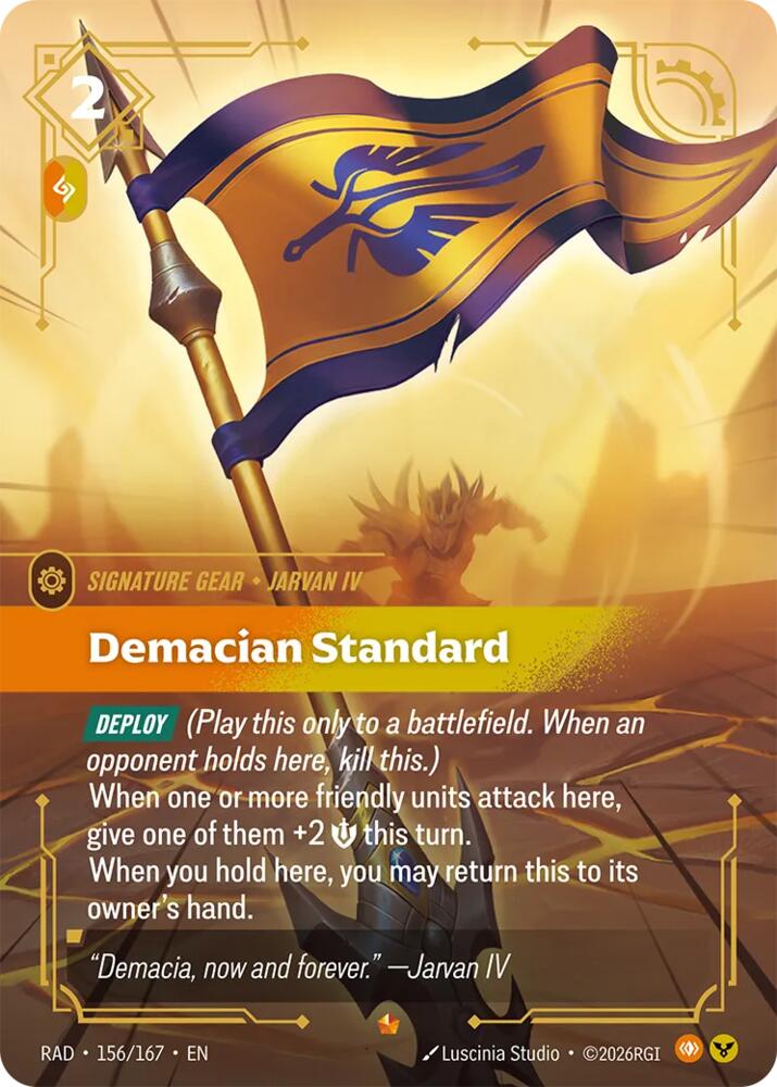 Demacian Standard · RAD 156
