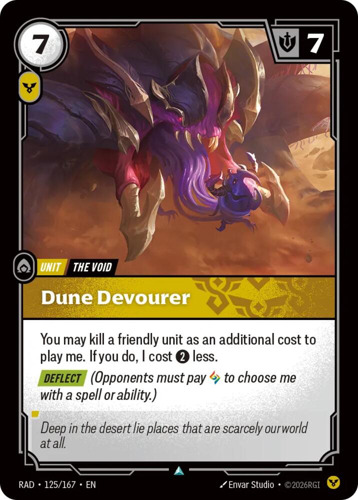 Dune Devourer · RAD 125