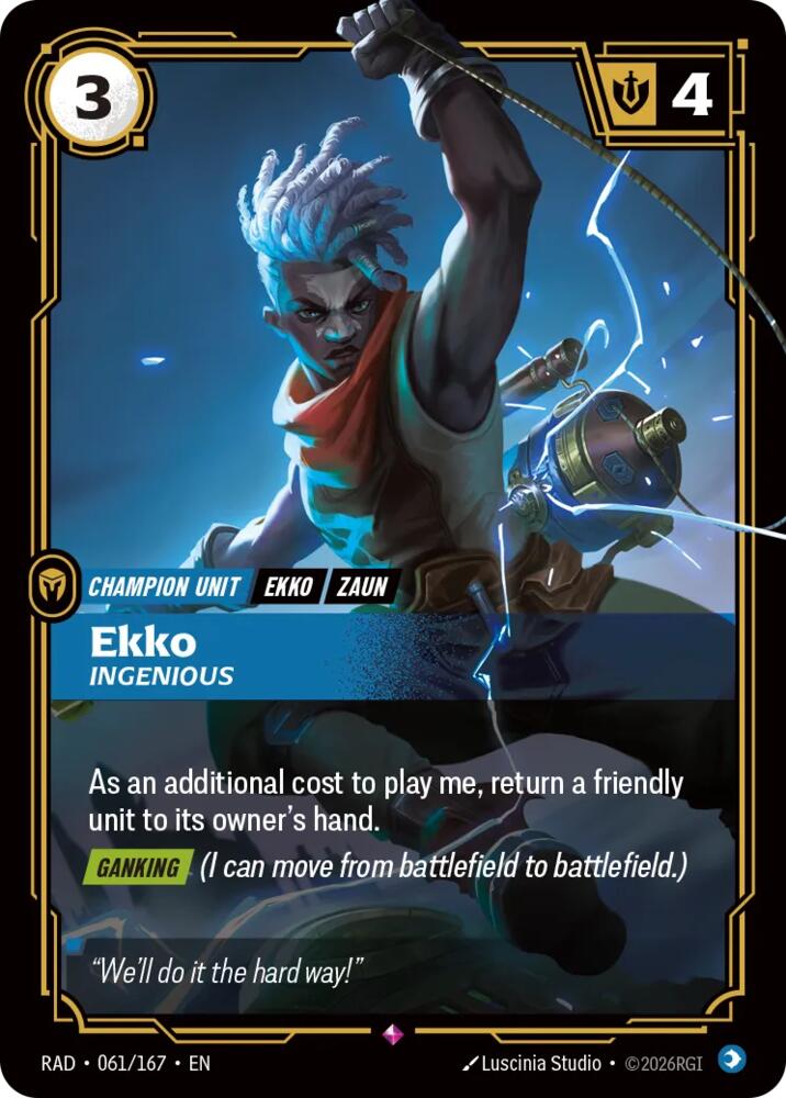 Ekko, Ingenious · RAD 061