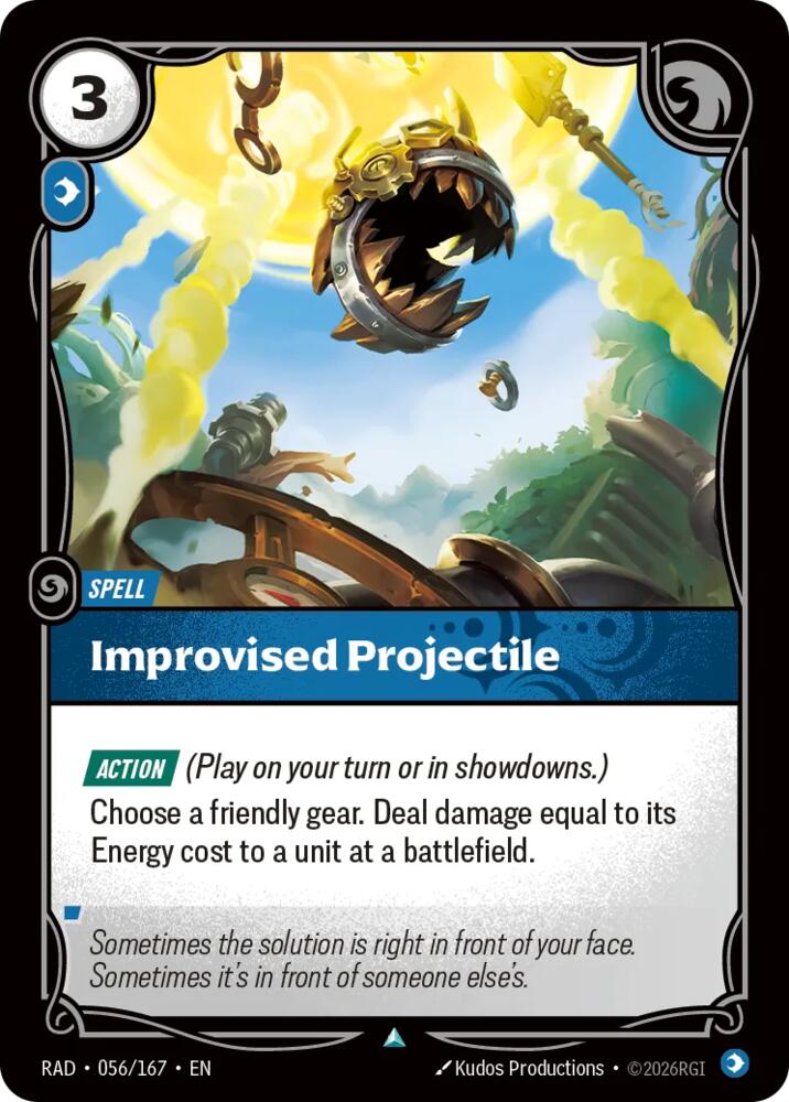 Improvised Projectile · RAD 056
