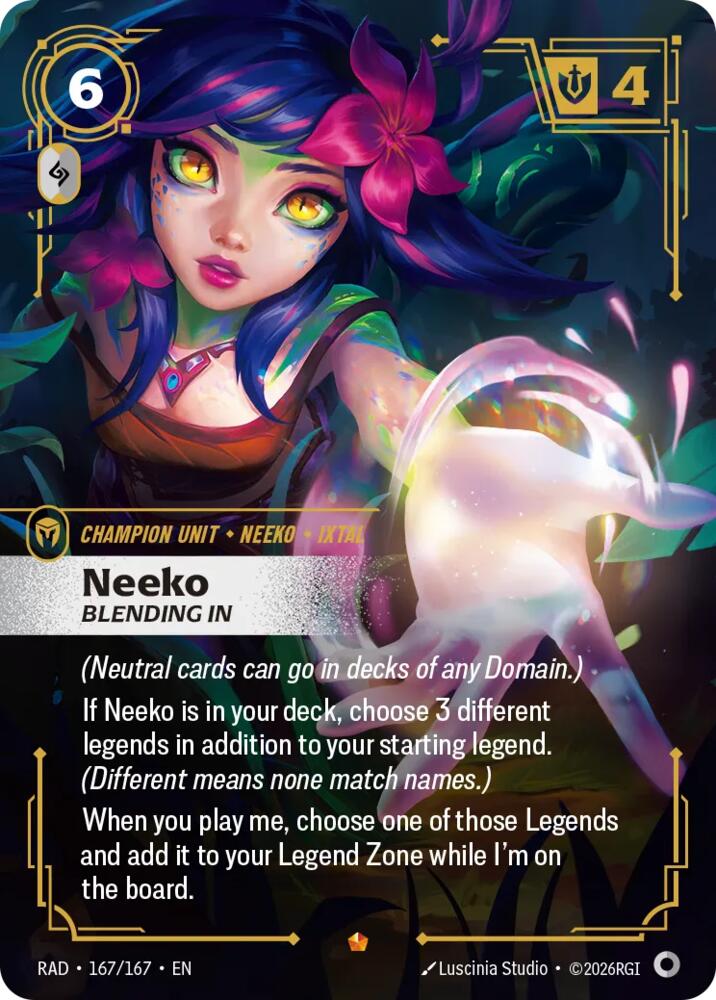 Neeko, Bleeding In · RAD 167