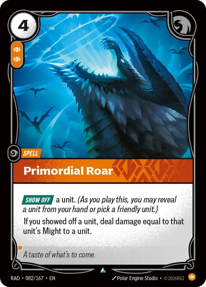 Primordial Roar · RAD 082