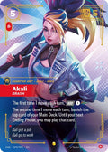 Akali, Brash (K/DA Special Art Card) · RAD SP2