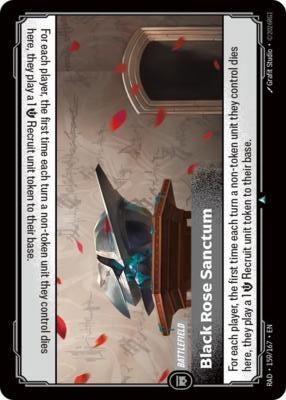 Black Rose Sanctum · RAD 159