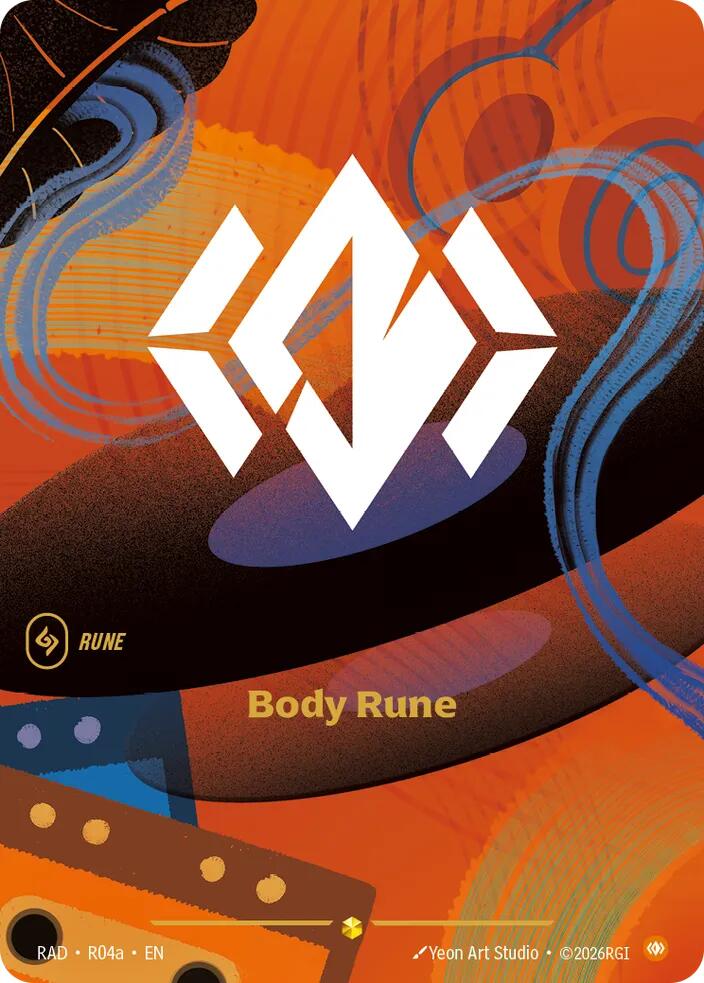 Body Rune (R04a) · RAD R04a