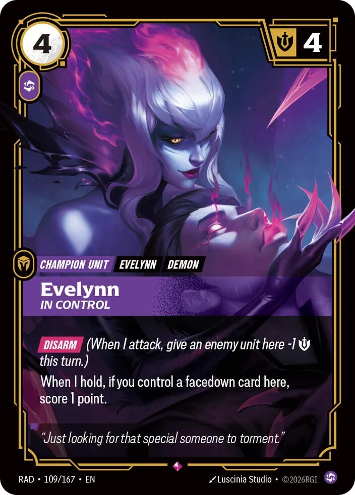 Evelynn, In Control · RAD 109