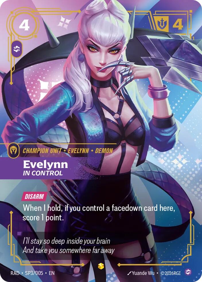 Evelynn, In Control (K/DA Special Art Card) · RAD SP3