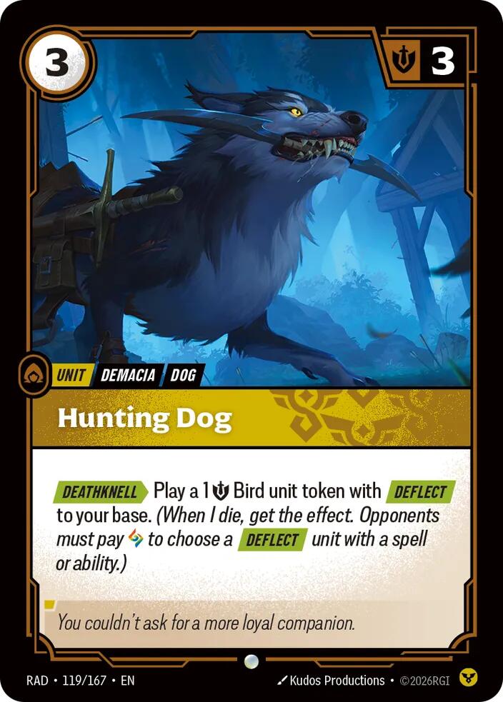 Hunting Dog · RAD 119