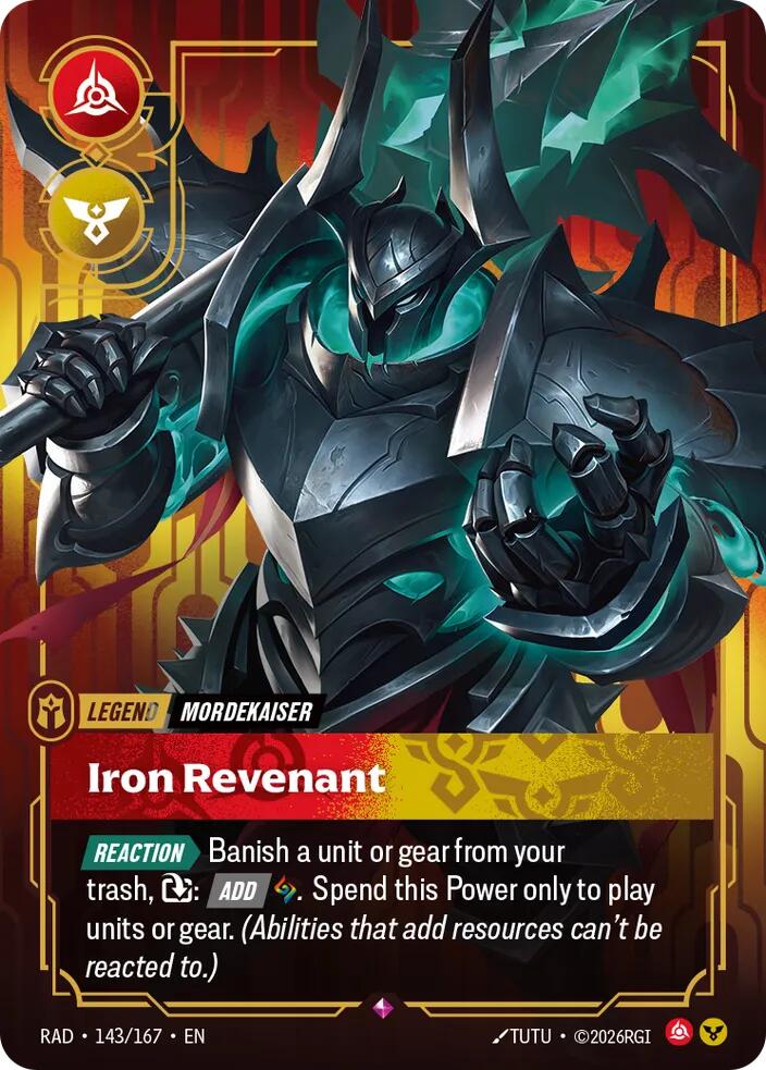 Mordekaiser, Iron Revenant · RAD 143