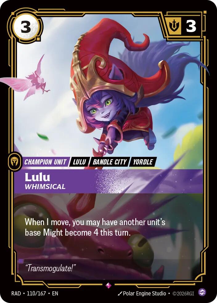 Lulu, Whimsical · RAD 110