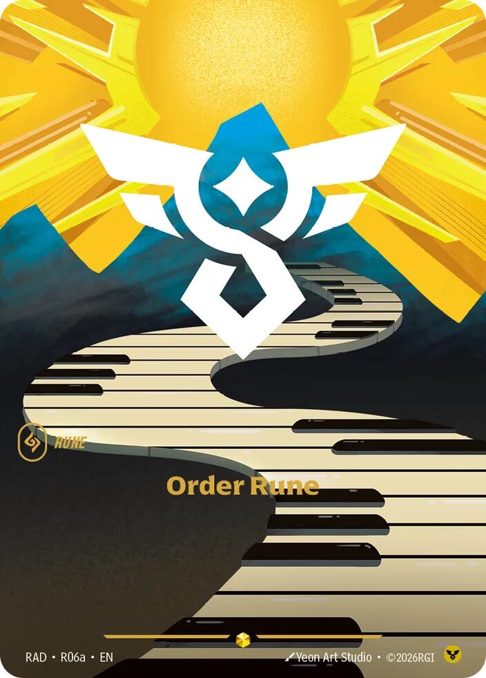 Order Rune (R06a) · RAD R06a