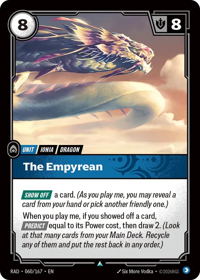 The Empyrean · RAD 060
