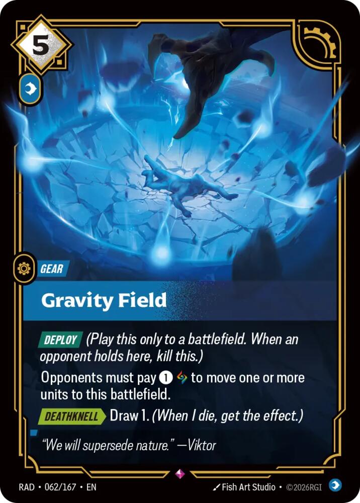 Gravity Field · RAD 062