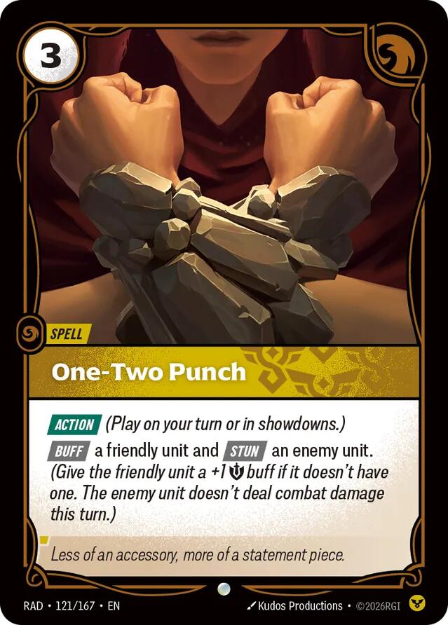 One-Two Punch · RAD 121