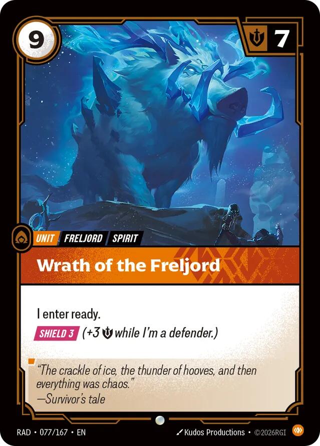 Wrath of the Freljord · RAD 077