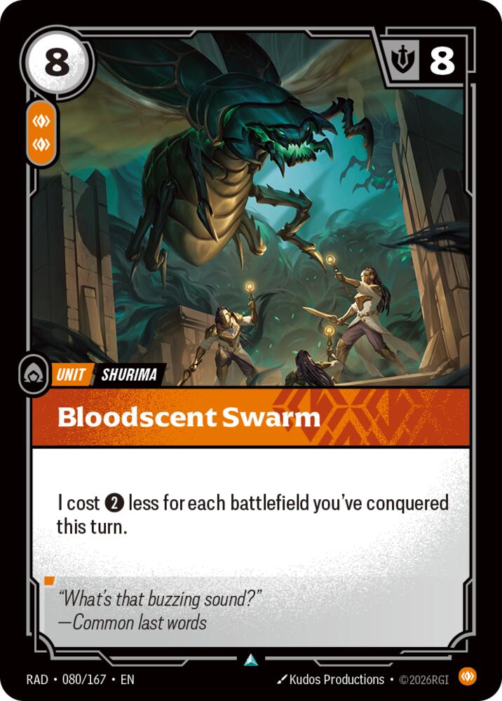 Bloodscent Swarm · RAD 080