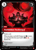 Forbidden Technique · RAD 010